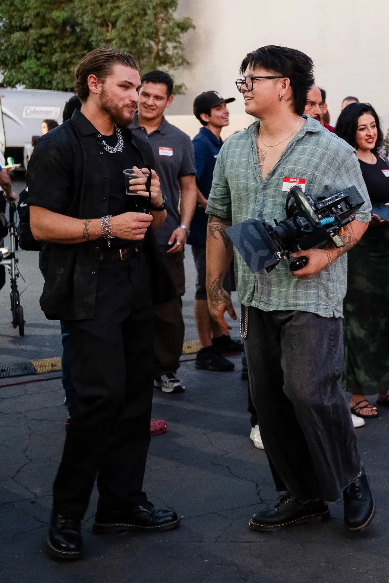 Creatives connecting at an XPSR event